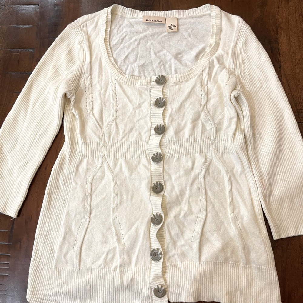 DKNY Jeans light weight sweater med